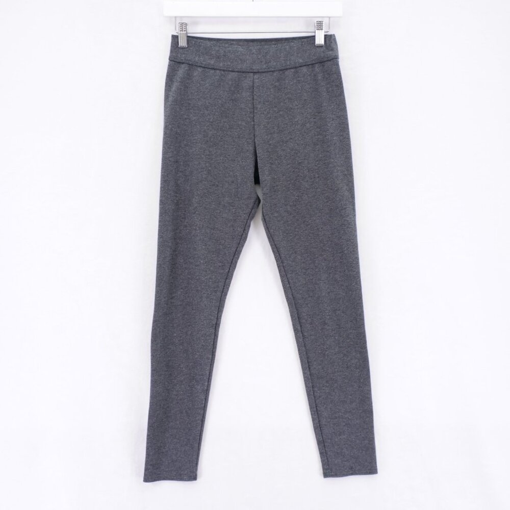 Abercrombie & Fitch Gray Leggings Pants Medium 27 / 26.5 Mid Rise Cotton Polyest